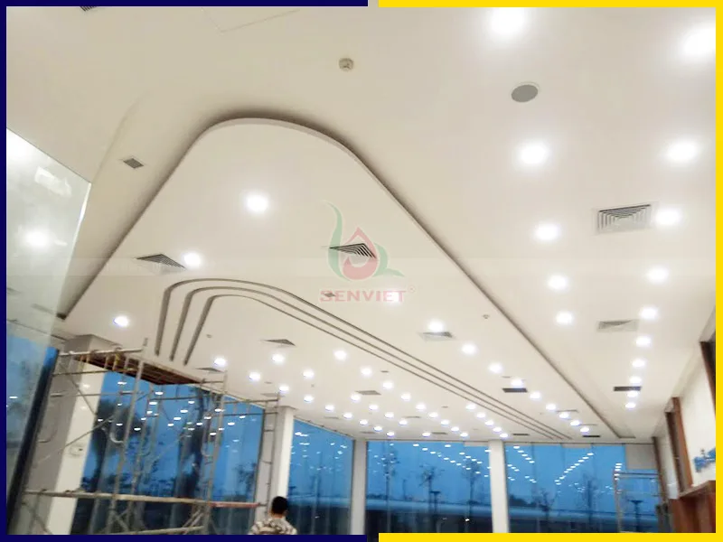 Mặt bằng sau khi hoàn thiện lắp đặt