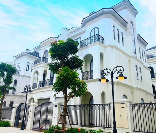 công trình biệt thự Vinhomes Greenbay