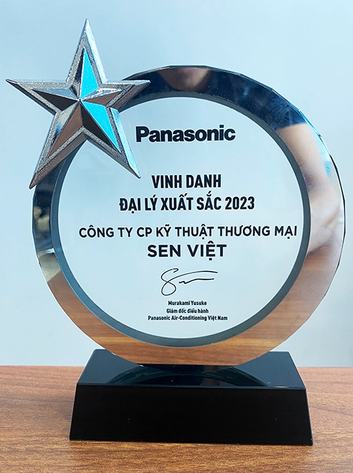 Chứng nhận đại lý xuất sắc Panasonic 2023