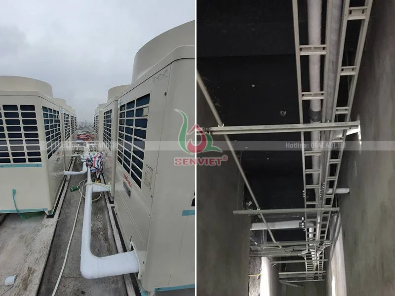 Hình ảnh thi công điều hòa cho dự án Hình ảnh thi công điều hòa cho dự án