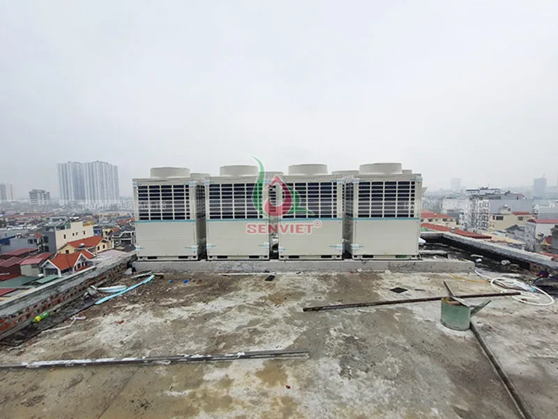 Hệ thống dàn nóng sử dụng trong dự án Văn Phòng 174 Văn Cao, Hải Phòng Hệ thống dàn nóng sử dụng trong dự án Văn Phòng 174 Văn Cao, Hải Phòng