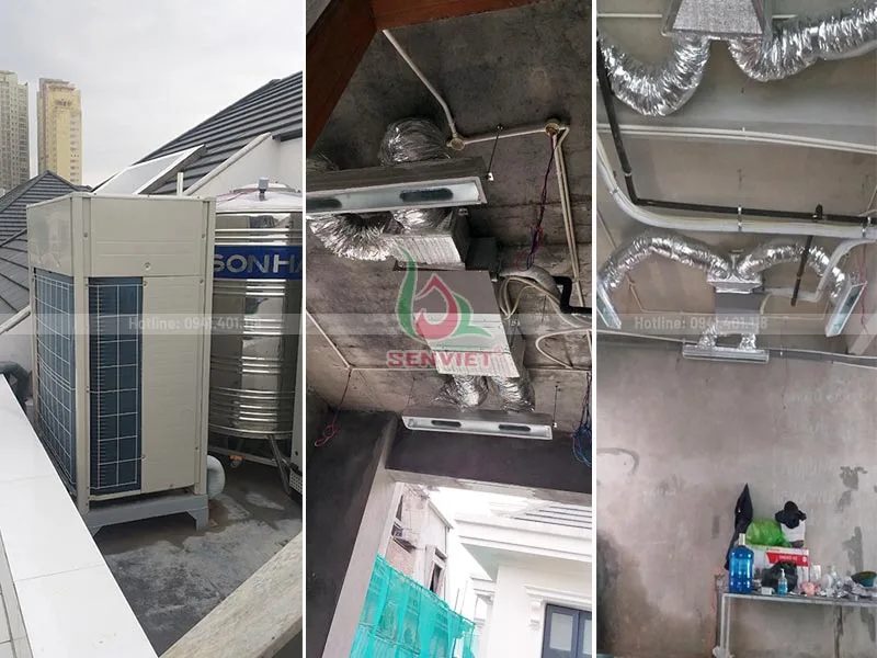 Thiết kế hệ thống thông gió điều hòa cho biệt thự Vinhomes Greenbay Thiết kế hệ thống thông gió điều hòa cho biệt thự Vinhomes Greenbay