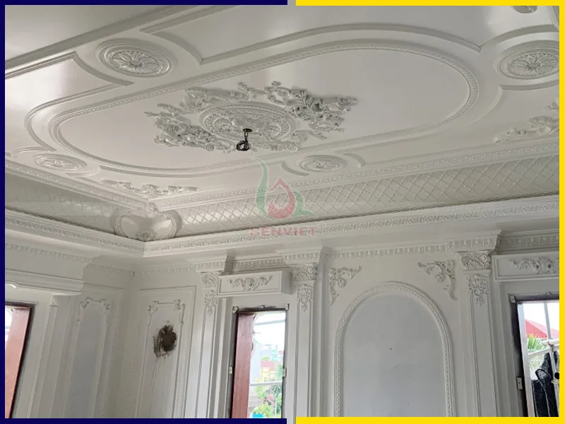 Biệt thự phong cách tân cổ điển sang trọng, hệ thống điều hòa thi công cần đảm bảo tính thẩm mỹ