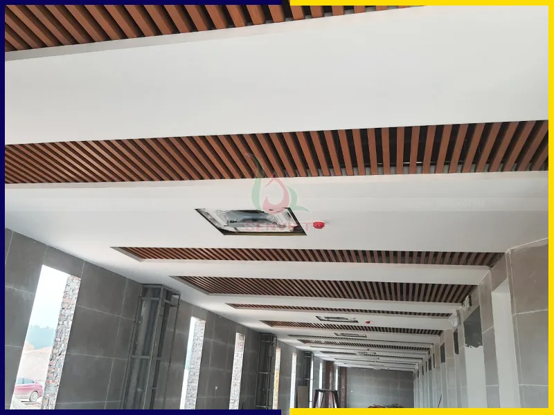 Hệ thống dàn lạnh âm trần lắp đặt tại công trình