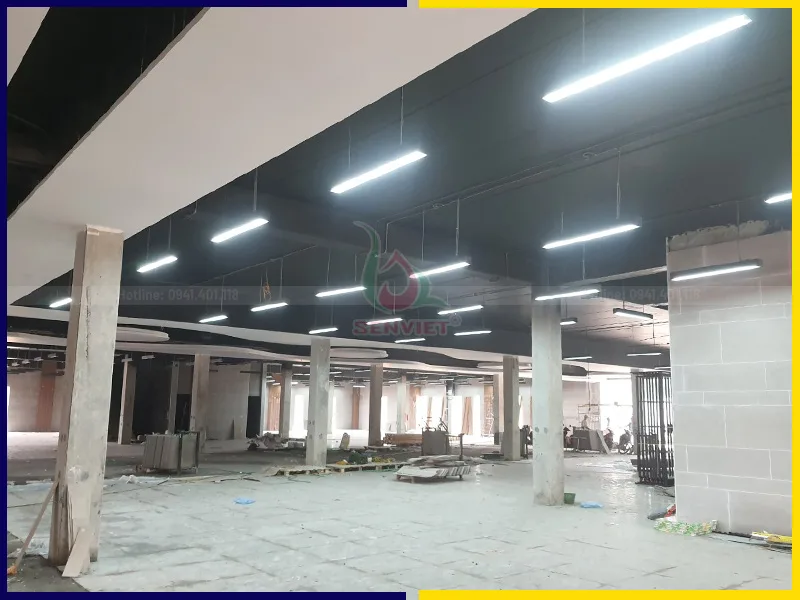 Mặt bằng thô của văn phòng Á Mỹ