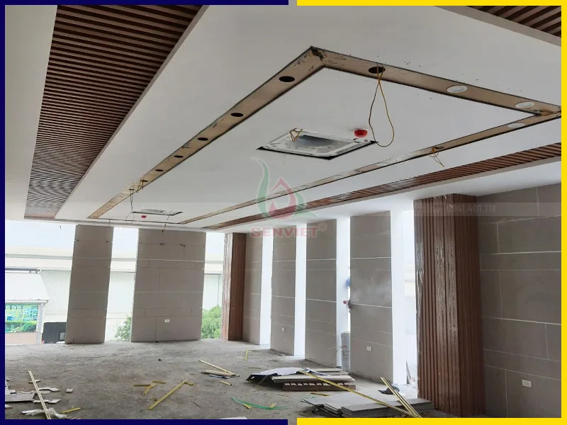 Hệ thống dàn lạnh âm trần lắp đặt tại công trình