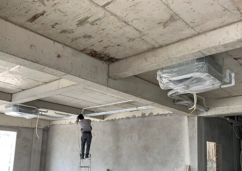 thiết kế, lắp đặt điều hòa cho tòa nhà văn phòng Ngũ Long