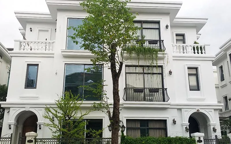 Thi công điều hòa cho biệt thự Vinhomes Greenbay, Hà Nội