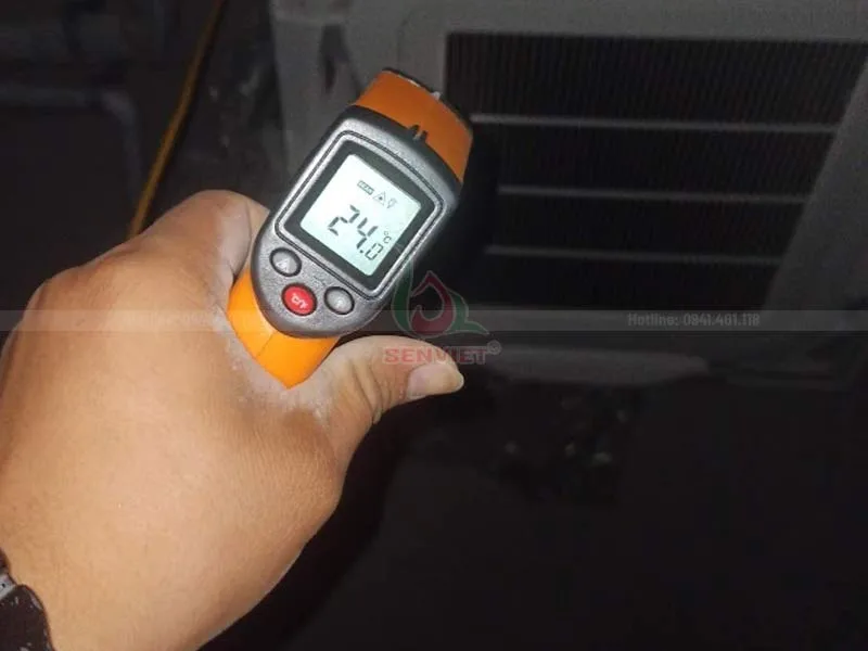 Kiểm tra nhiệt độ vận hành Kiểm tra nhiệt độ vận hành