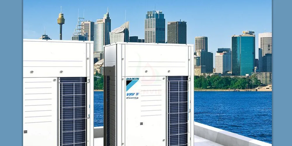 Công trình cần có không gian như sân thượng để lắp đặt dàn nóng điều hòa trung tâm Công trình cần có không gian như sân thượng để lắp đặt dàn nóng điều hòa trung tâm