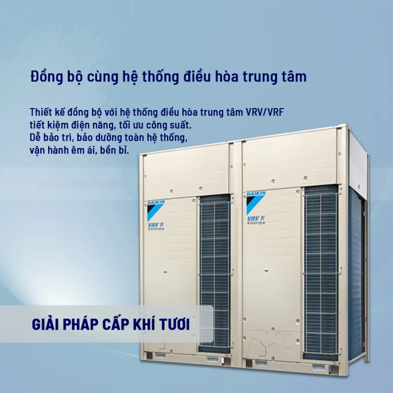 Giải pháp cấp khí tươi và lọc khí