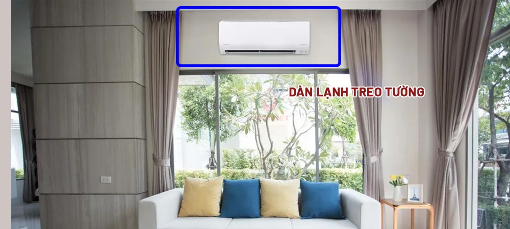 Dàn lạnh điều hòa treo tường