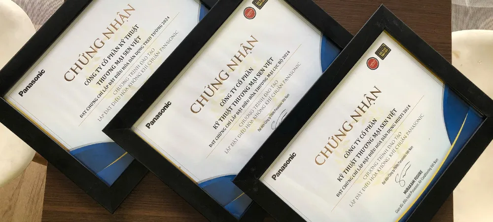 Chứng nhận chuyên môn từ hãng